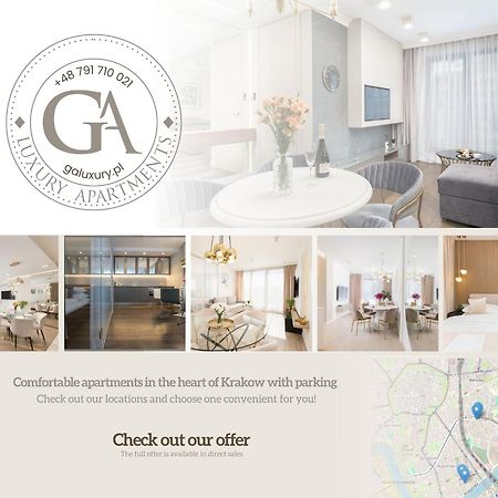 Ga Luxury Apartments M45 Krakau Exterior foto