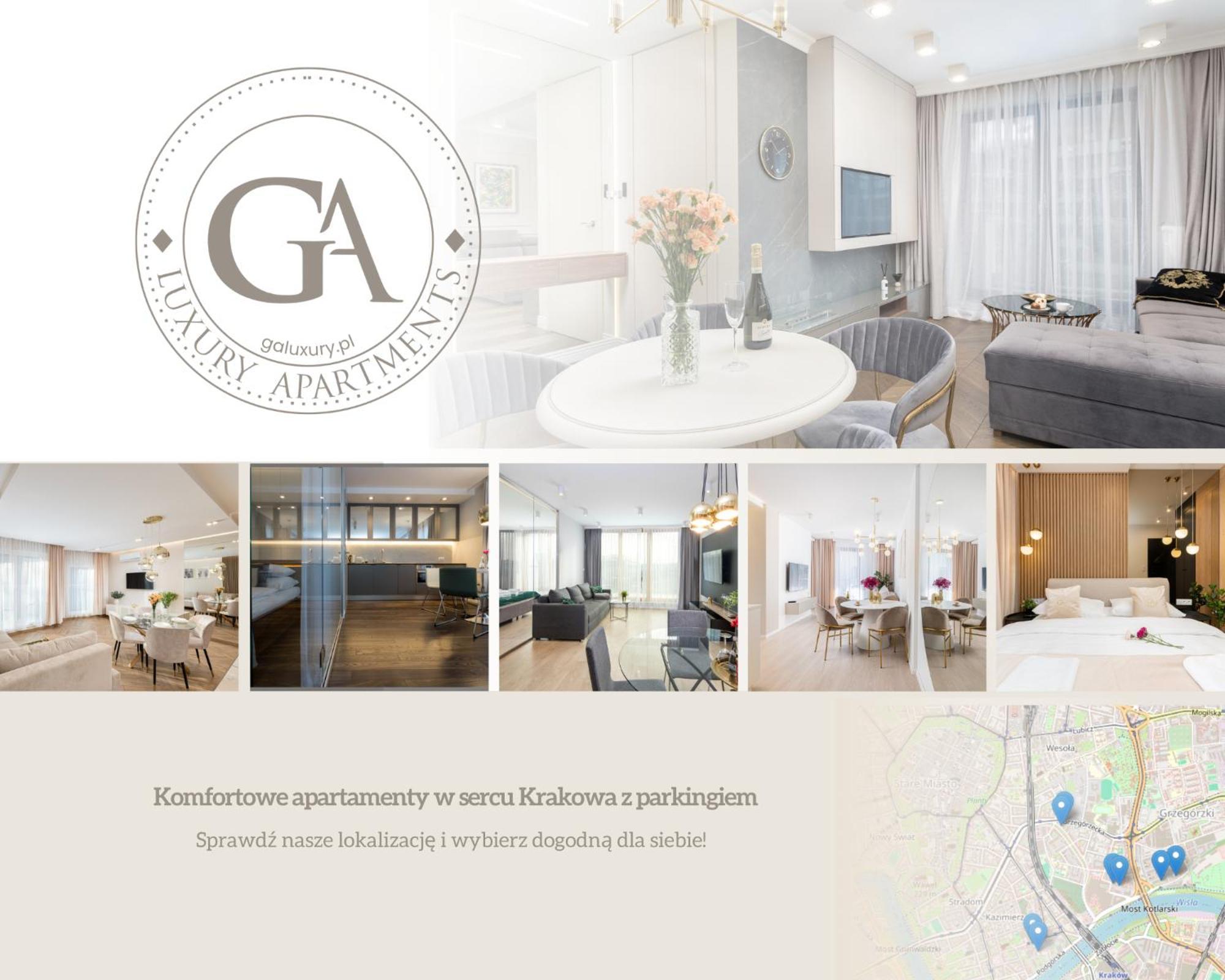 Ga Luxury Apartments M45 Krakau Exterior foto